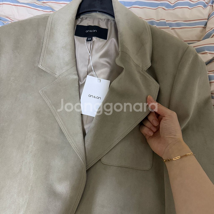 온앤온 스웨이드 자켓--2