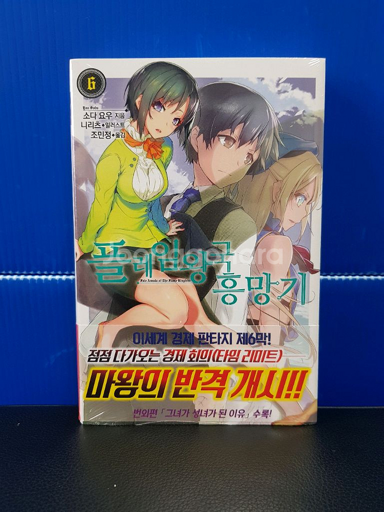 [미개봉 초판 다수] 플레임 왕국 흥망기 라노벨--6