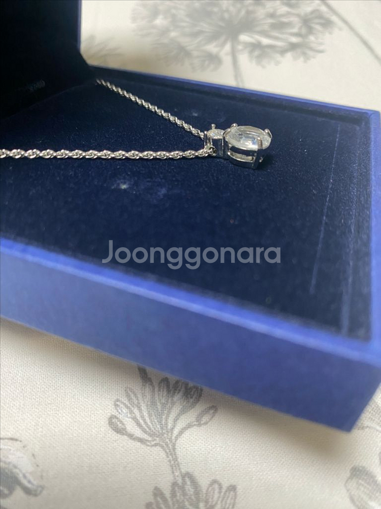 정품) 스와로브스키 목걸이 크리스탈 귀걸이 팔찌 반지--1