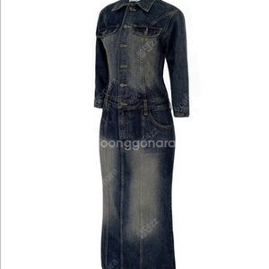 루루서울 데님 원피스 old fashion denim