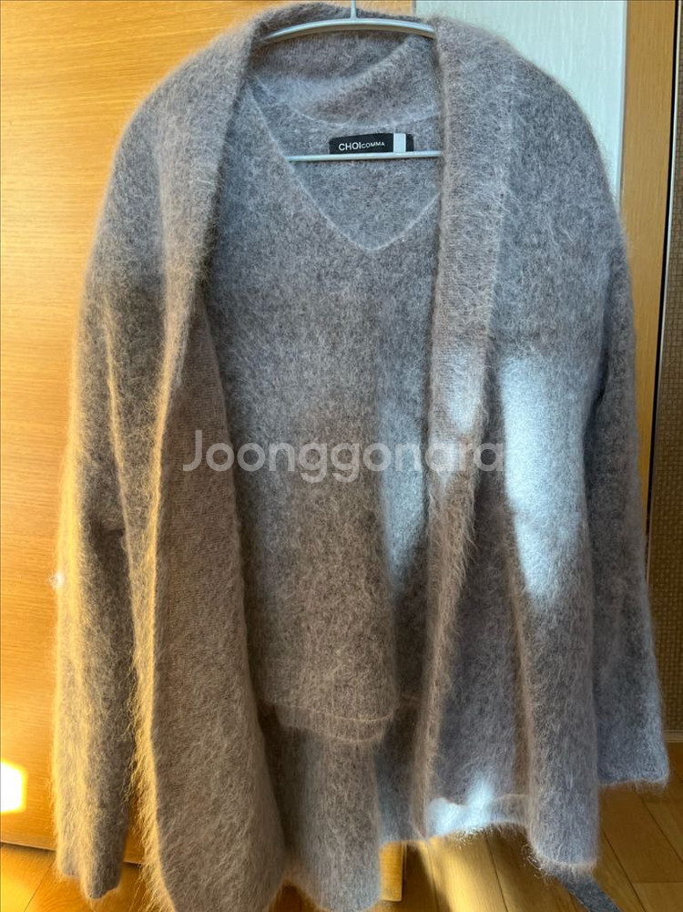 초이콤마 키드모헤어 니트 셋트--6