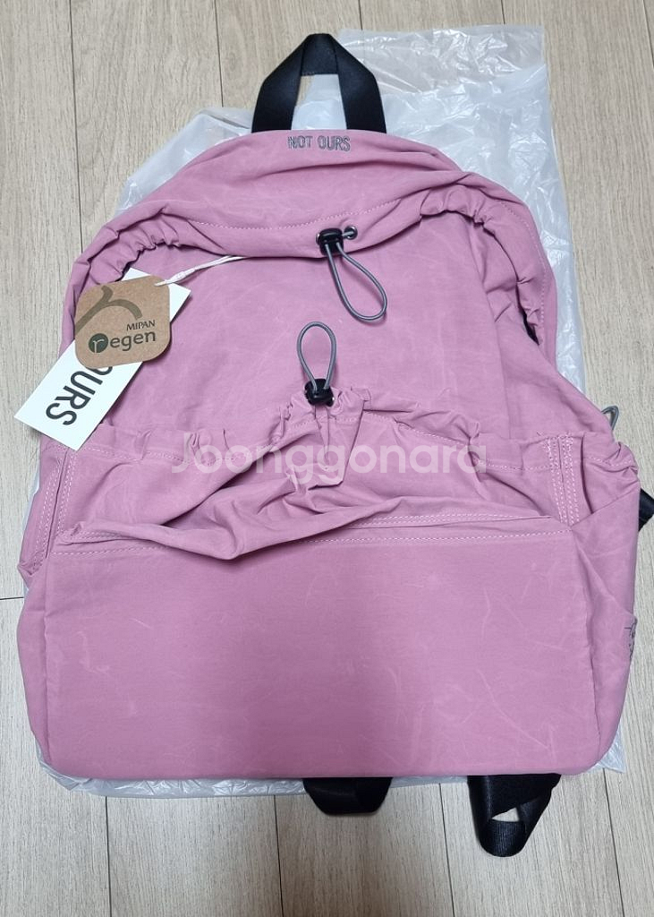 낫어워스 리사이클 나일론 백팩 핑크--0