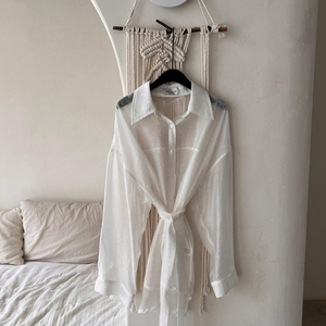 돈야돌 텐셀 린넨 셔츠 화이트 프리사이즈