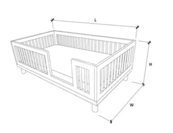 아기원목침대 데이베드 쏘유2 토들러 급처합니다--2