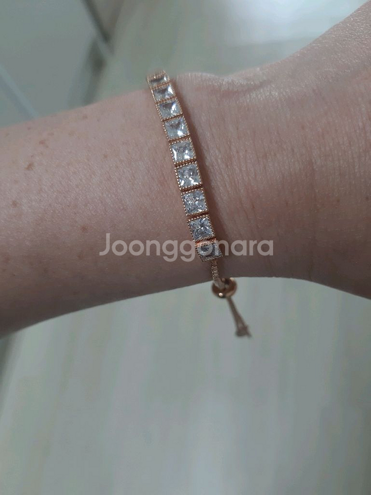 리즈타라 크리스탈 목걸이 팔찌 세트--1