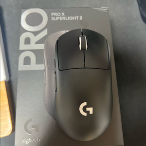로지텍 PRO X Superlight 지슈라2 블랙