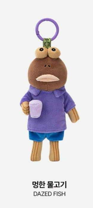 [팝마트] 스폰지밥 비키니 시티의 엉뚱한 친구들 키링 이미지