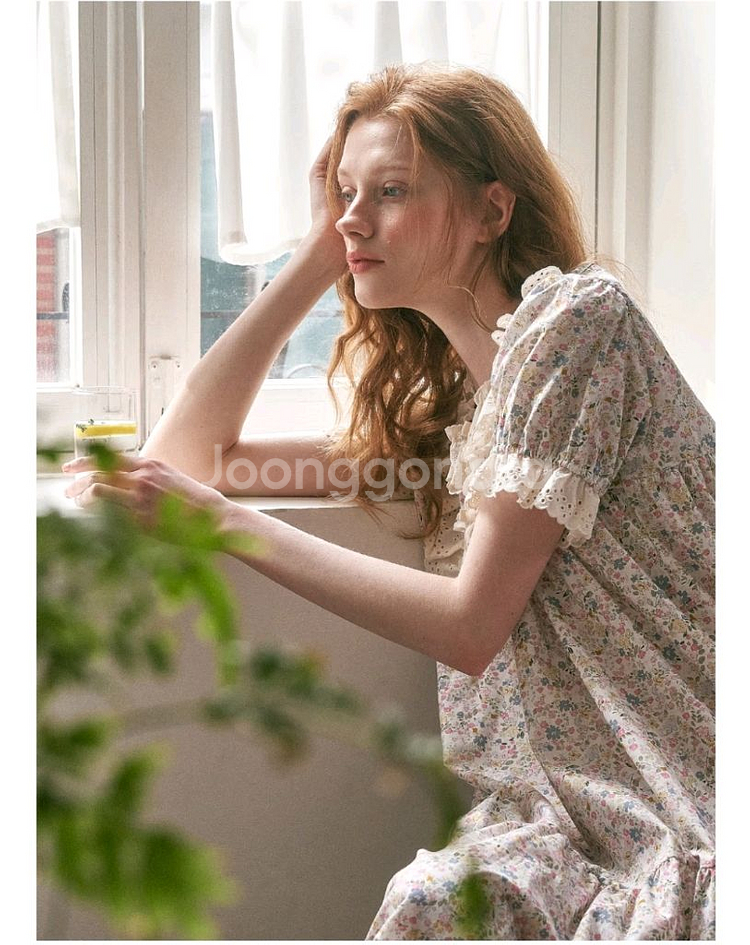 울랄라 파자마 네리사 반팔 원피스--5