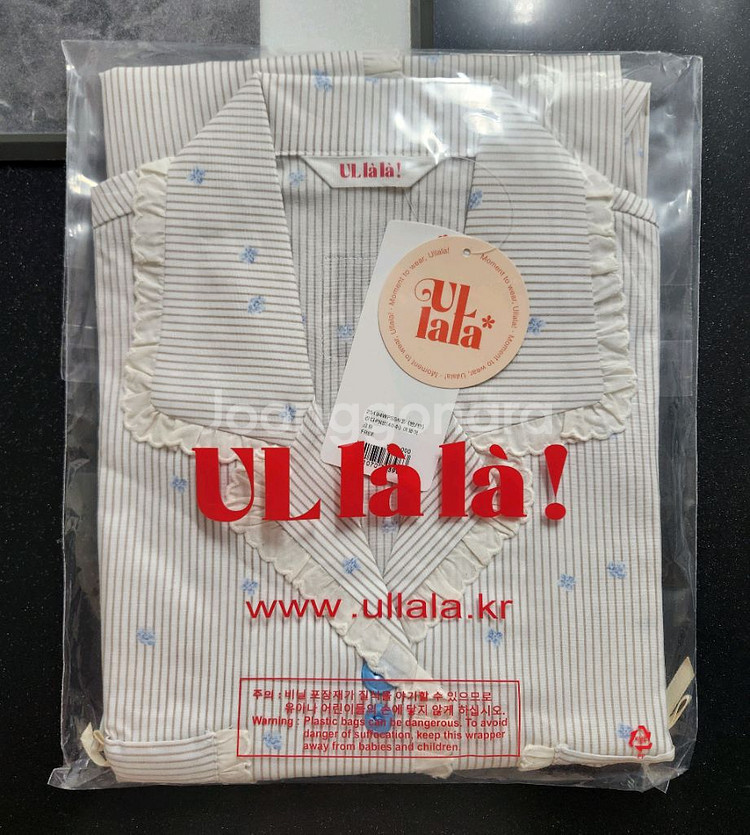 울랄라 파자마 린다 반팔 투피스--9