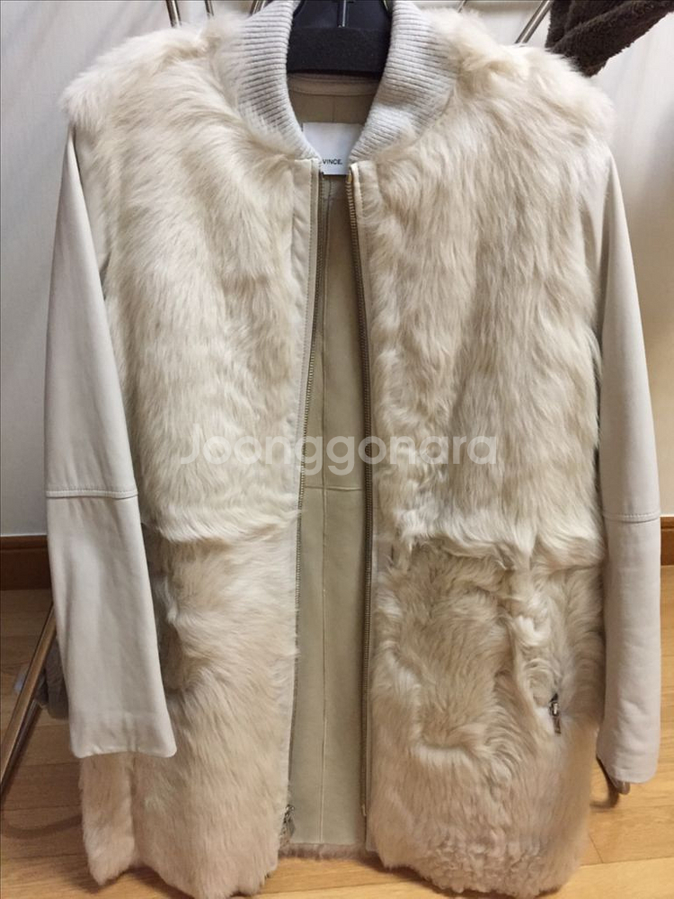 빈스 양가죽 양모코트--0