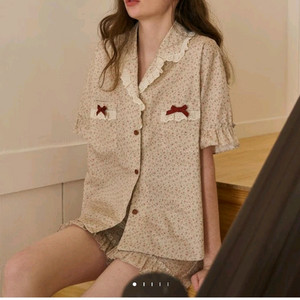 울랄라 파자마 베니아 반팔 투피스