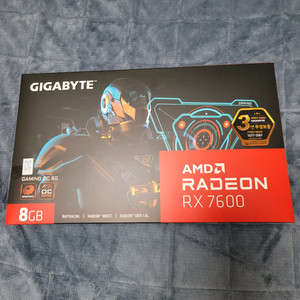 GIGABYTE 라데온 RX7600 GAMING OC