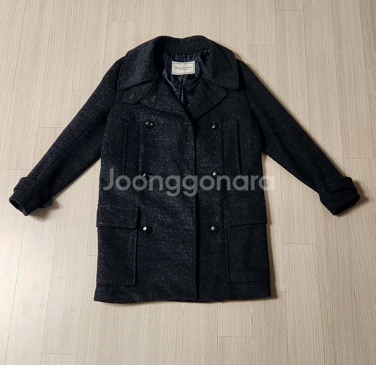 앤더슨벨 코트 s 차콜--0