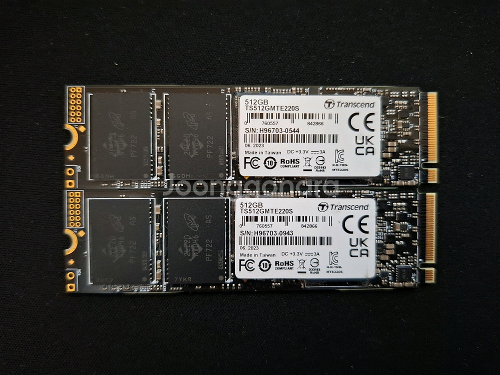 트랜센드 M.2 NVME SSD 512GB(무상 AS)--0