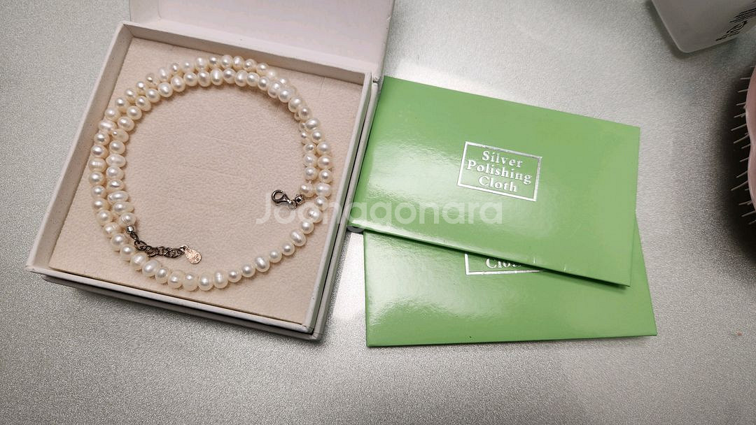 담수진주목걸이 43cm 반택포5.2--1