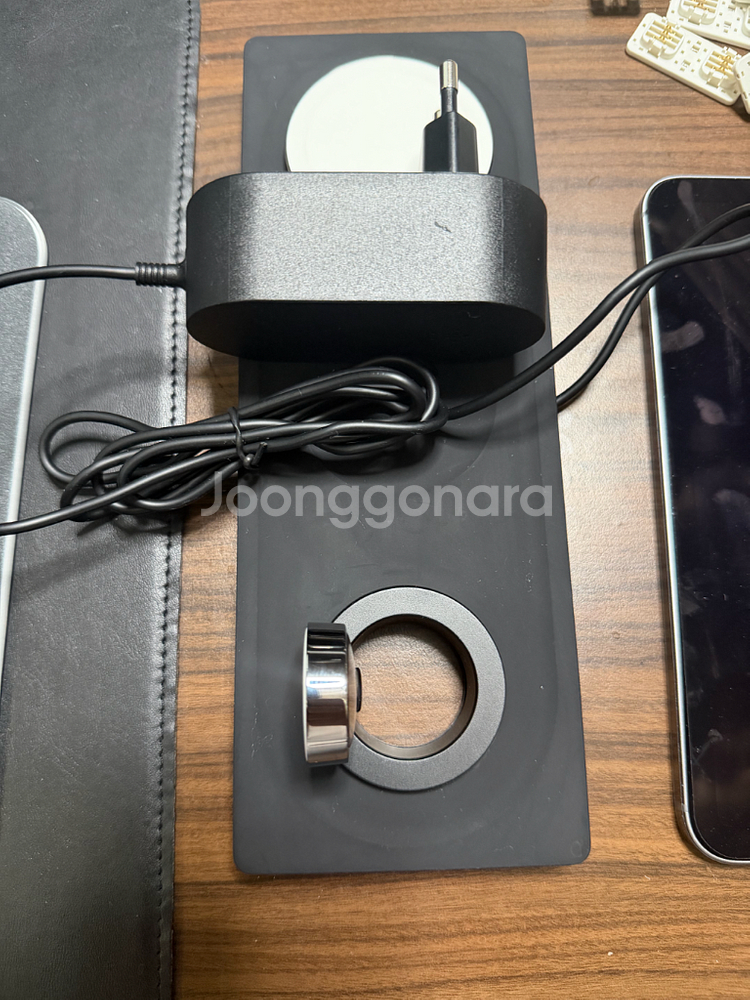 벨킨 3in1 무선 충전기 맥세이프 애플워치 고속충전--2