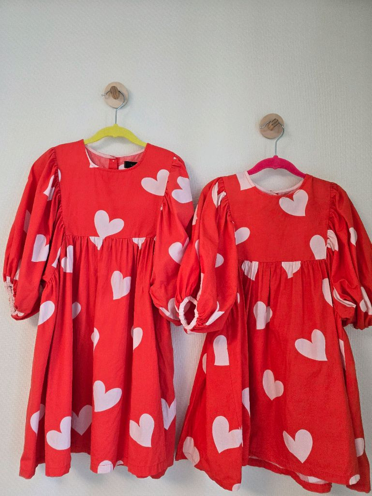 로아앤제인 하트 원피스 120.130 개당금액--8