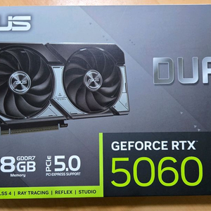 ASUS RTX 5060 미개봉 판매가격 41.5