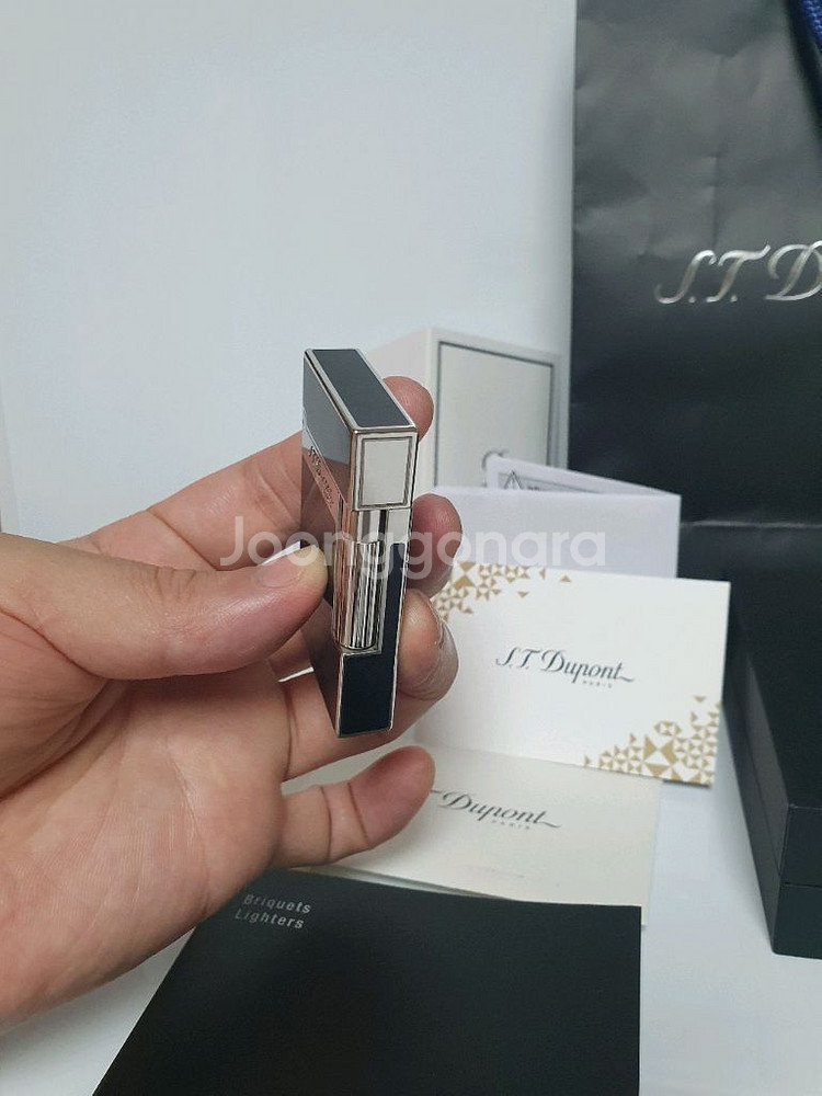 풀세트 듀퐁라이터 라인2 신형 ca16296 블랙래커--4