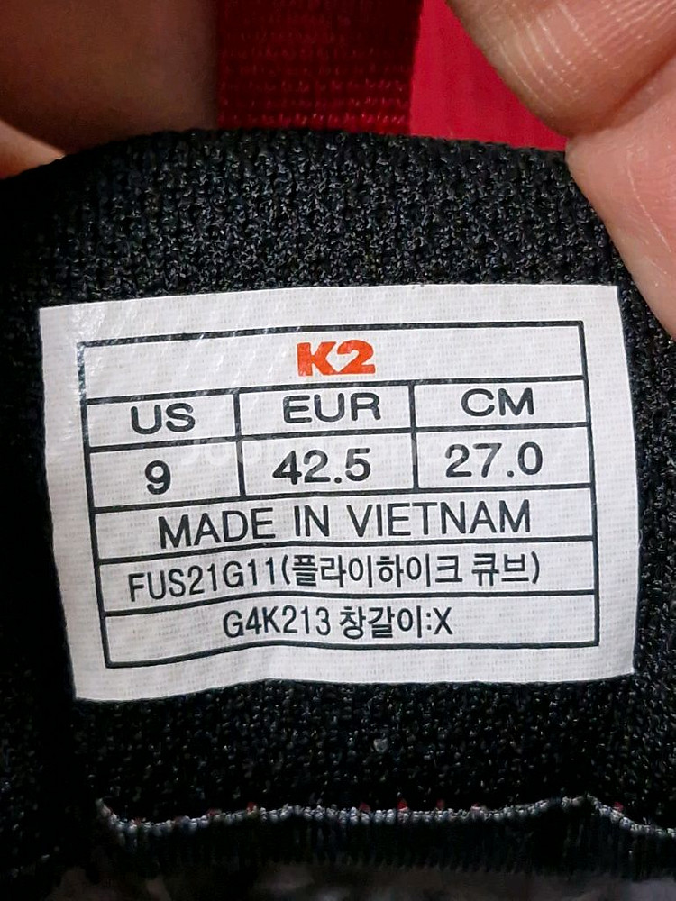 270mm)K2 고어텍스 등산화 트레킹화--6