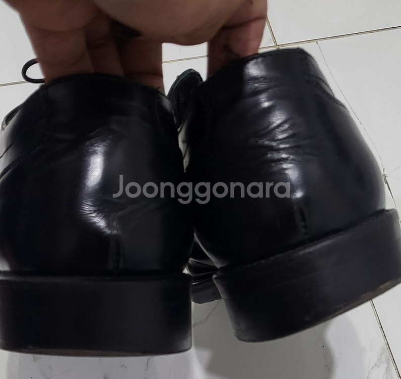 띠어리 남성 가죽 구두 275mm--5