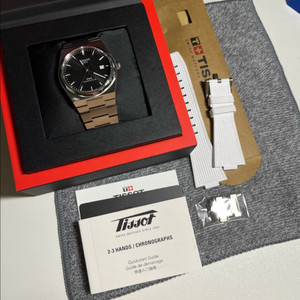 티쏘 prx 오토매틱(파워매틱 80) 40mm 검판
