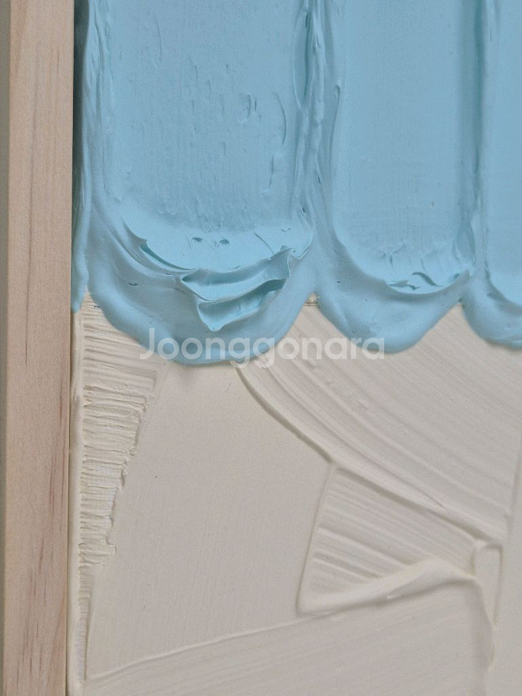 해변 바다 스노클링 그림 인테리어 액자 유화 포스터--2