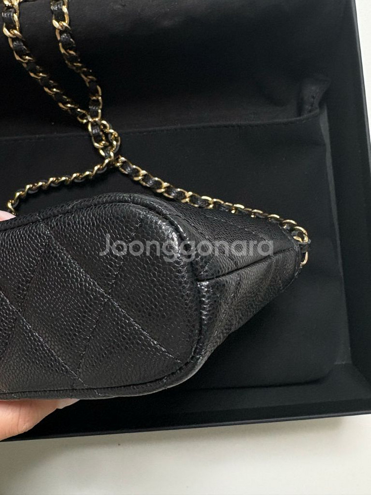 샤넬 하프문 미니백--4