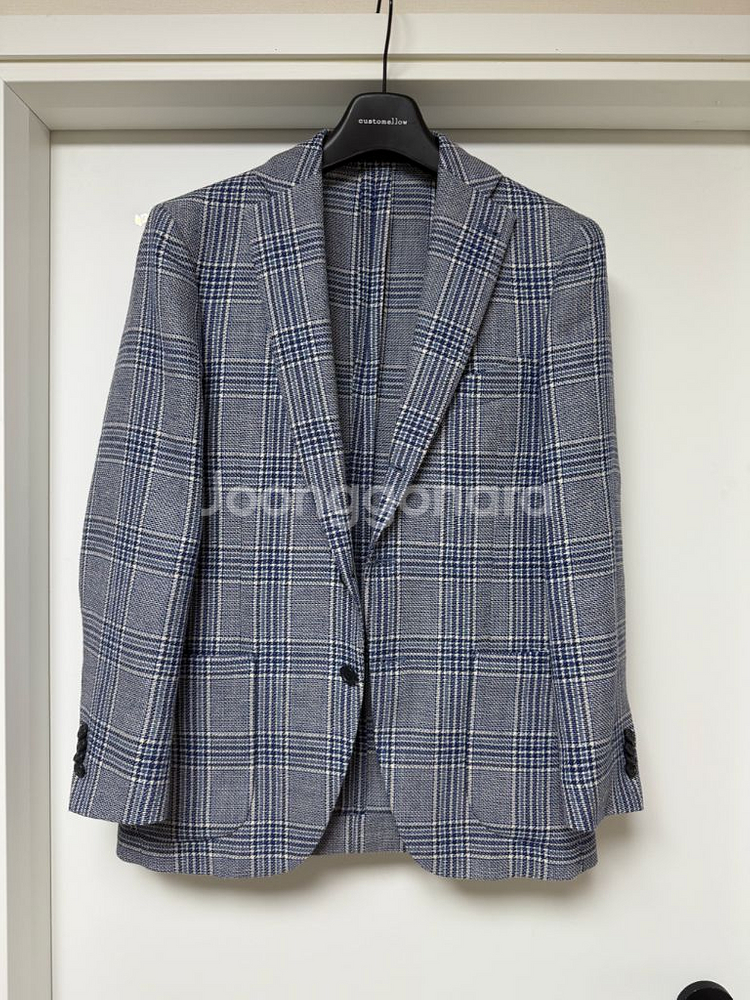 맨온더분 비탈레 카노니코 체크 자켓 46슬림(95)--0