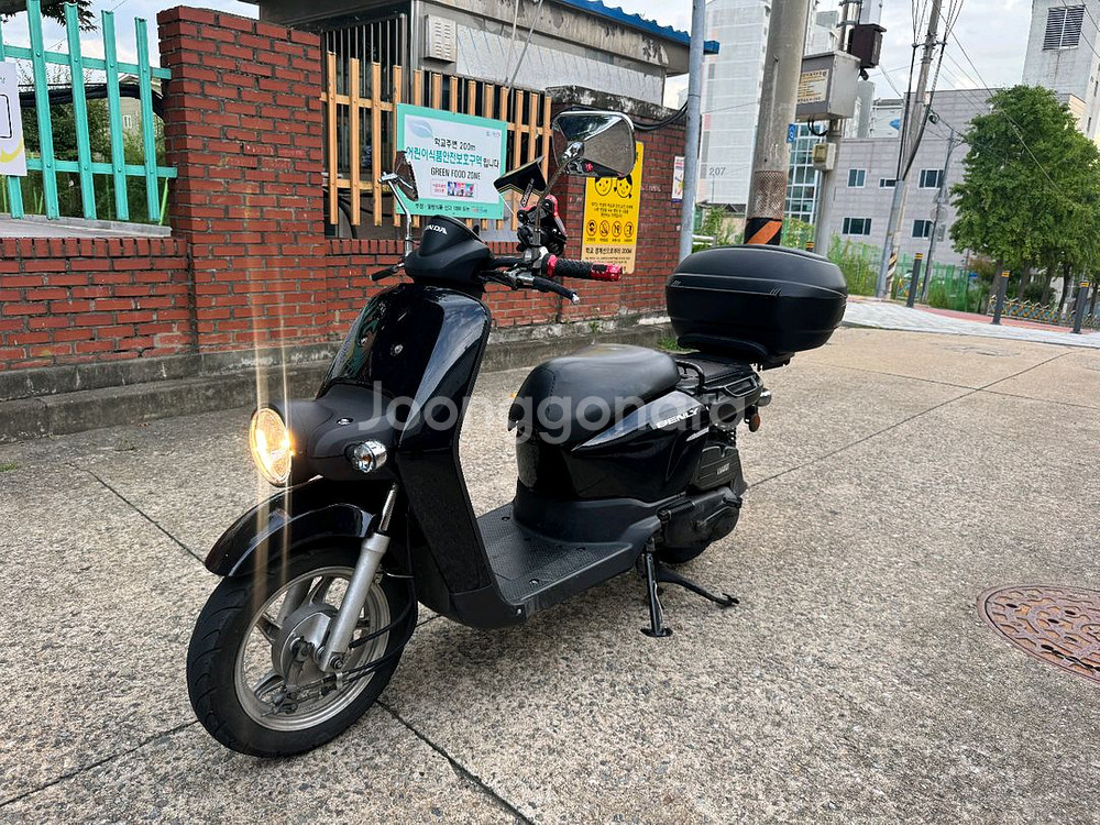 혼다 벤리110 16년형 스마트키 짧은키로수 팝니다--4