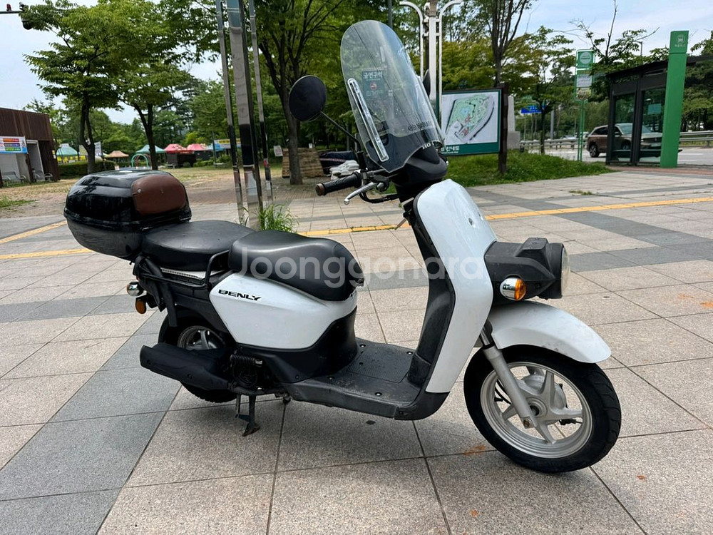 혼다 벤리110 18년형 화이트컬러 1인신조 팝니다--0