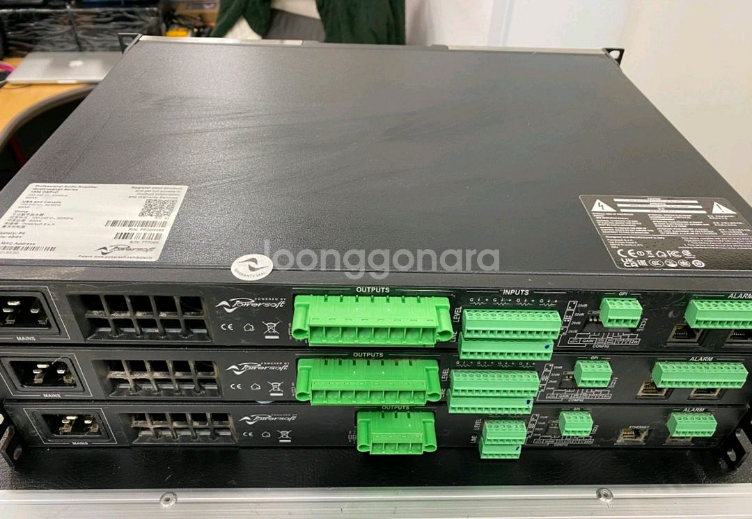 Powersoft 앰프 판매합니다.--1