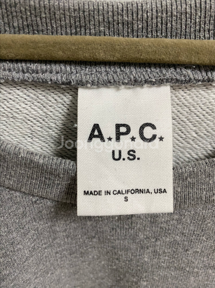 A.P.C 아페쎄 맨투맨 s사이즈--2