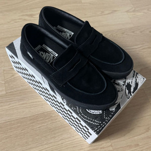 반스 스케이트 로퍼 - (스웨이드) 블랙 (240)