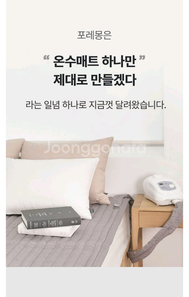 포레몽 온수매트 분리난방 퀸사이즈 BTM-502S--0