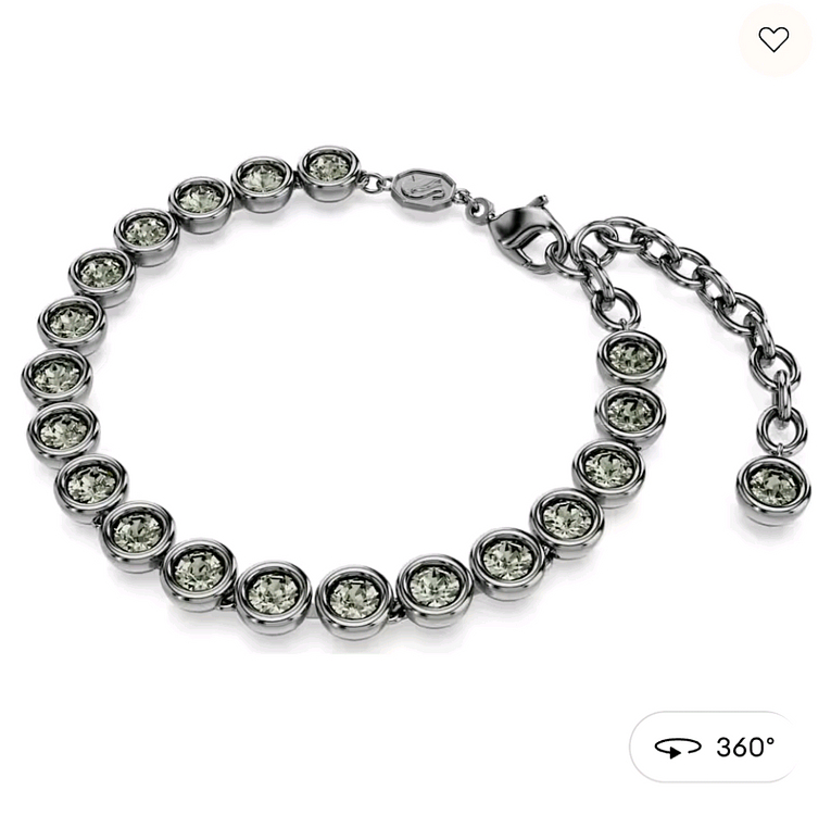(새상품) 스와로브스키 팔찌--2