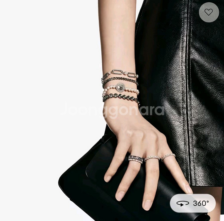 (새상품) 스와로브스키 팔찌--6