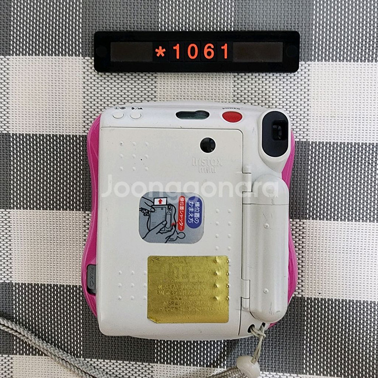 후지 인스탁스 미니 25 화이트 폴라로이드 카메라--2