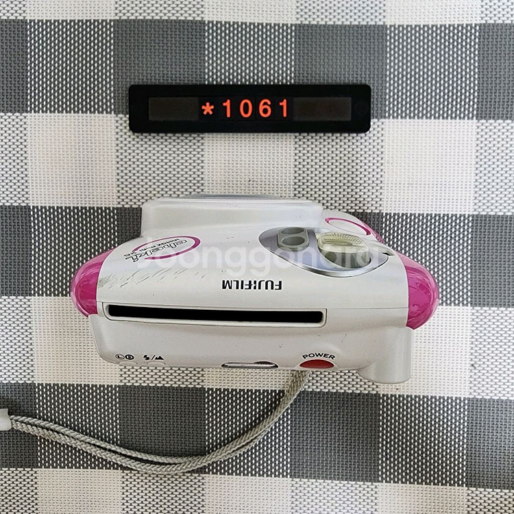 후지 인스탁스 미니 25 화이트 폴라로이드 카메라--1