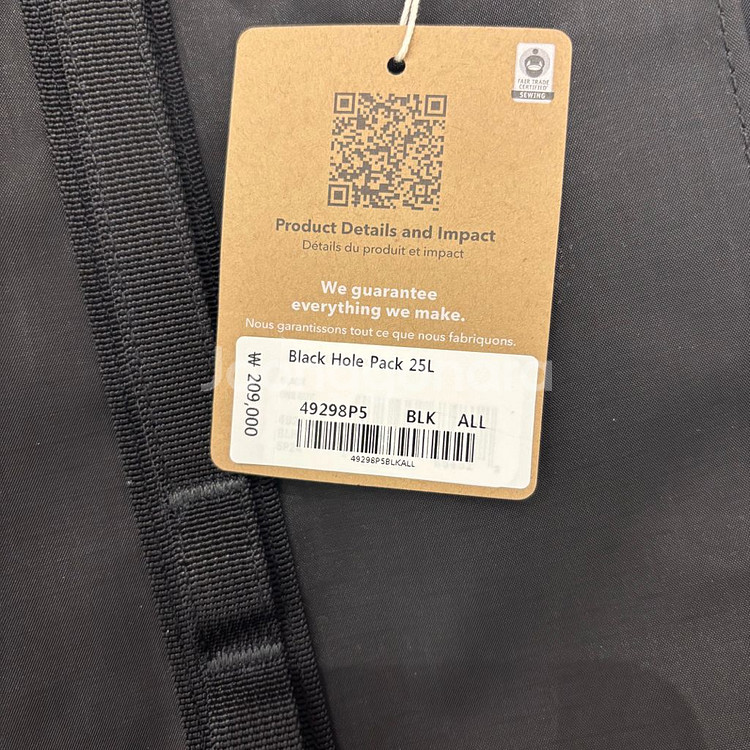 파타고니아 블랙홀 백팩 25L 블랙--2