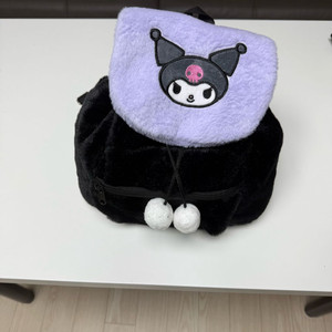 산리오 쿠로미 퍼 가방,백팩(새상품)