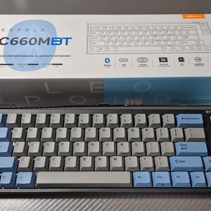 레오폴드 블루투스 키보드 FC660MBT 갈축