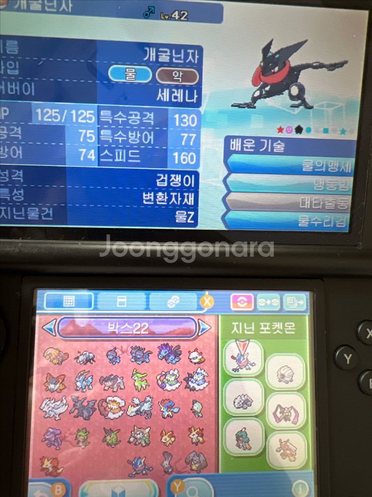 닌텐도3ds 포켓몬스터 울트라썬 이로치도감 전국도감--3