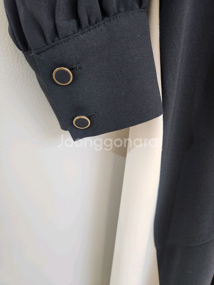 주크 컬러배색 롱원피스 55사이즈--4