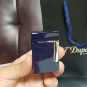 새상품 듀퐁라이터 라인8 신형 ca25104 블루 래커