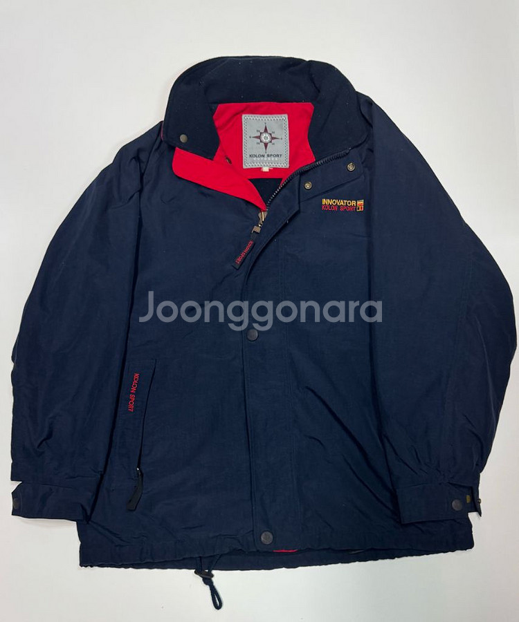 코오롱스포츠 올드스쿨 이쁜 바람막이 자켓 2XL--0