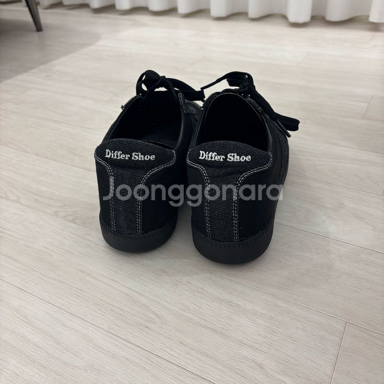 디퍼슈 스니커즈 블랙 (250사이즈, 택포 5.9만)--6