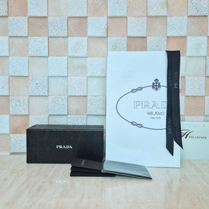 [정품]프라다 쇼핑백+박스+리본 SET,프라다 선글라스