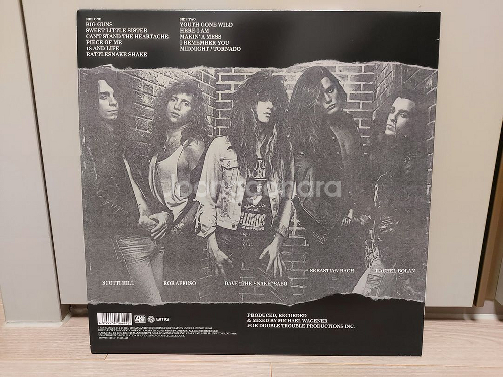 Skid Row - 1st 앨범 [LP]--1