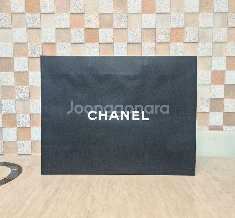 [정품]샤넬 쇼핑백+박스+리본 SET,샤넬 가방,샤넬--9